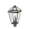 Z-Lite Talbot 3 Light Outdoor Post Mount Fixture, Oil Rubbed Bronze And Seedy 579PHXLR-ORB - alternate 7